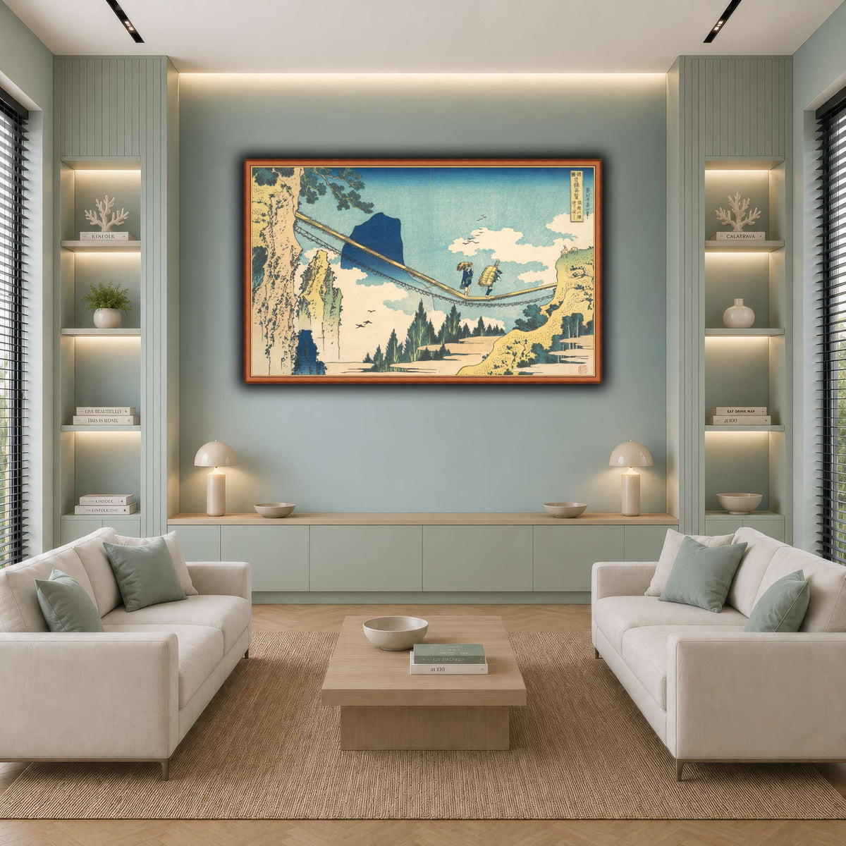 22_Katsushika Hokusai cool-living room