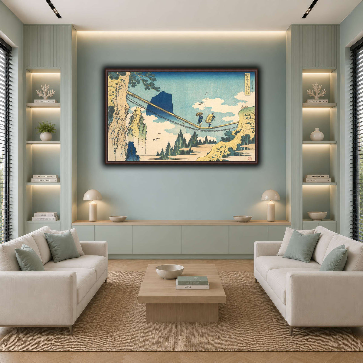 22_Katsushika Hokusai cool-living room