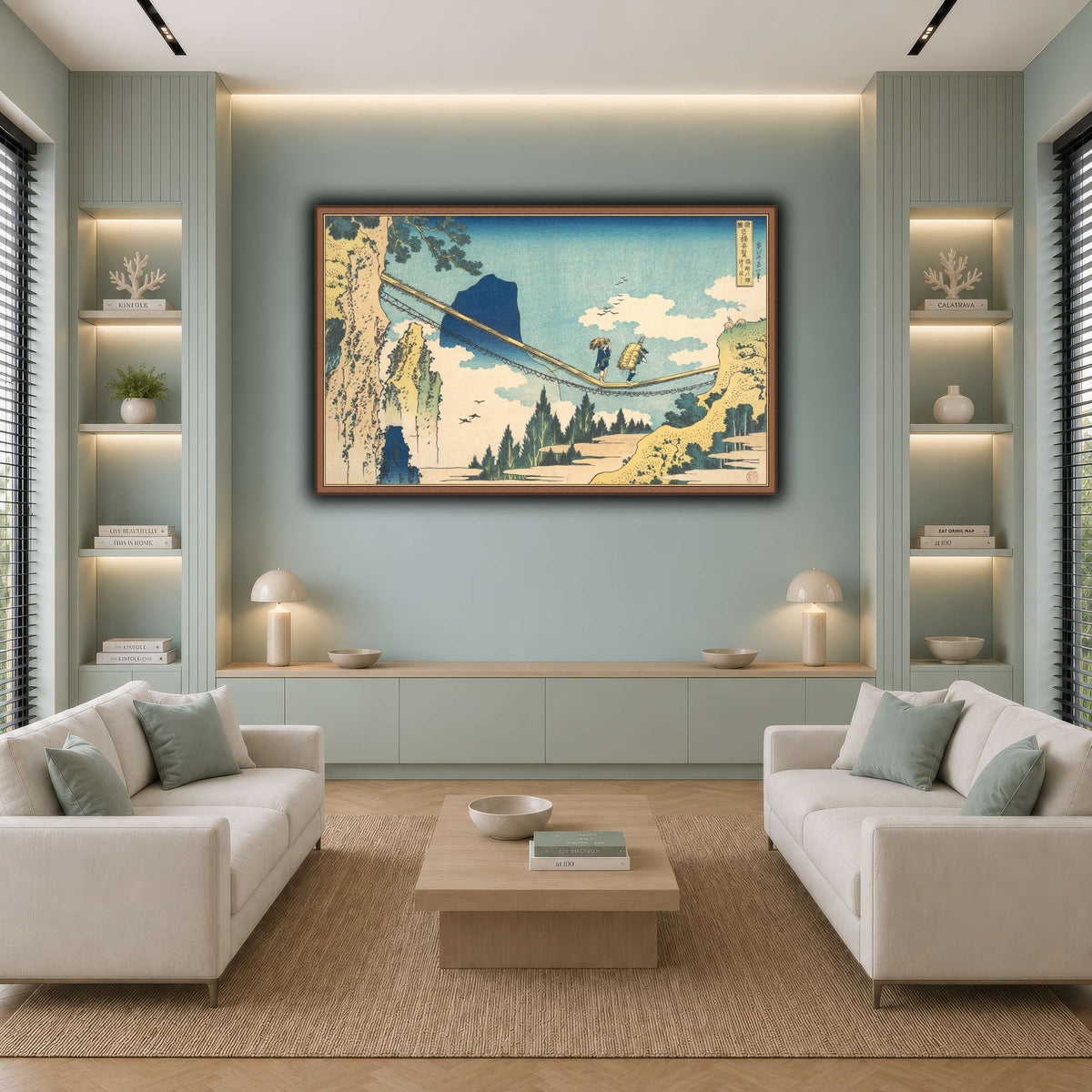 22_Katsushika Hokusai cool-living room