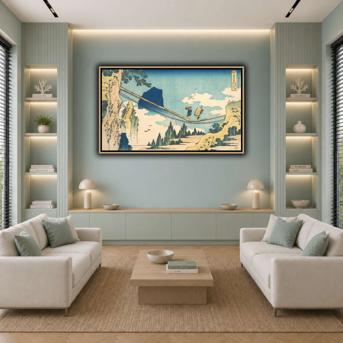 22_Katsushika Hokusai cool-living room