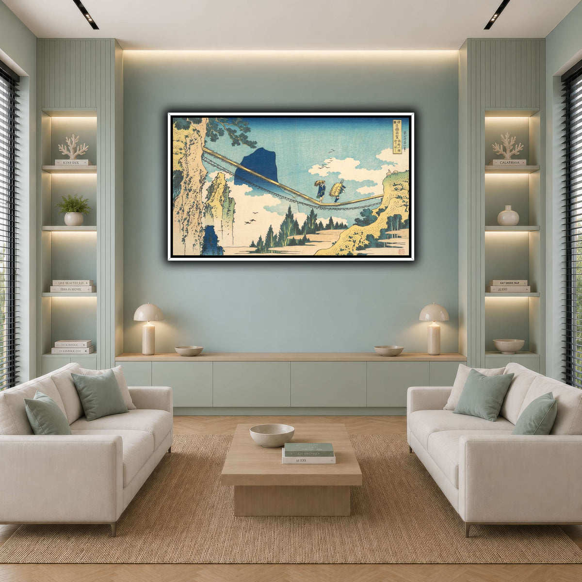 22_Katsushika Hokusai cool-living room
