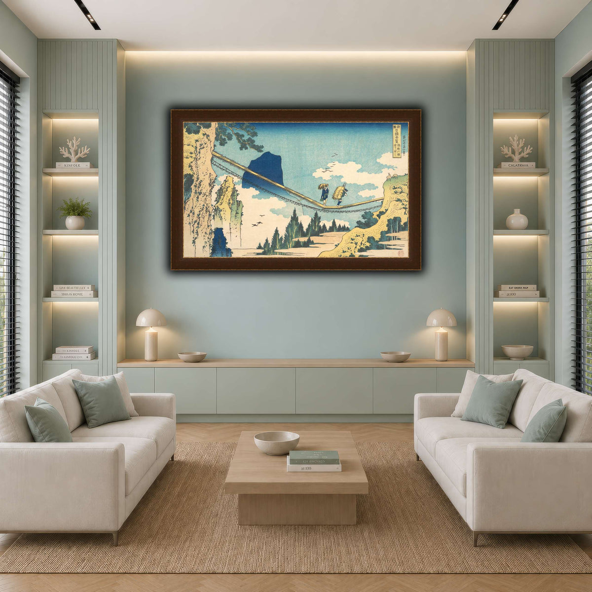 22_Katsushika Hokusai cool-living room
