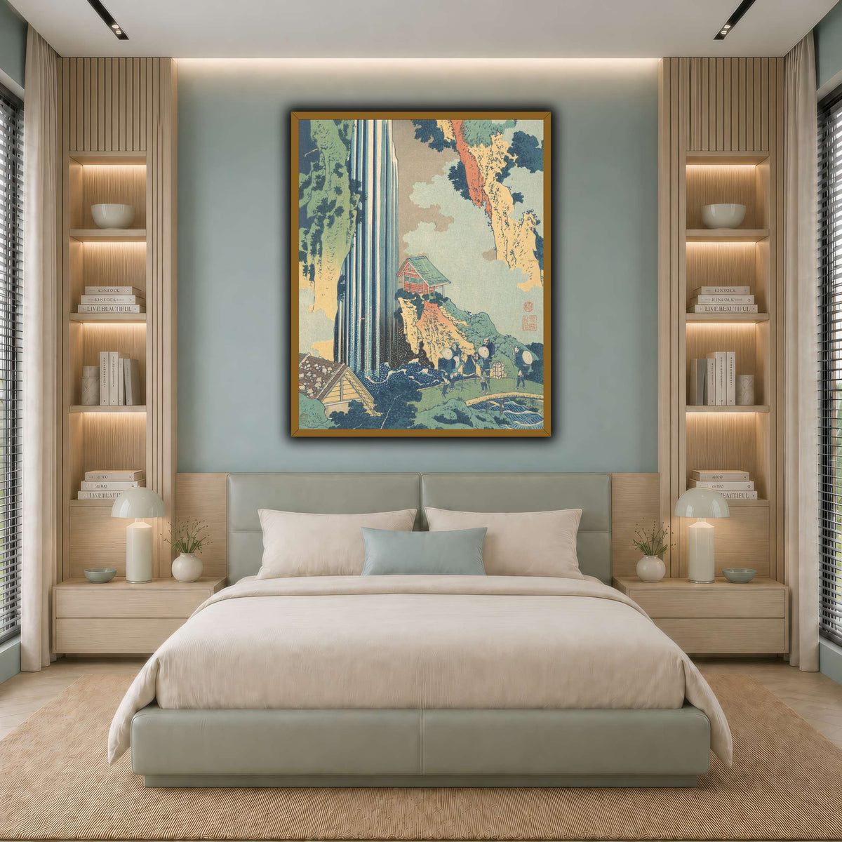 23_Katsushika Hokusai cool-bedroom