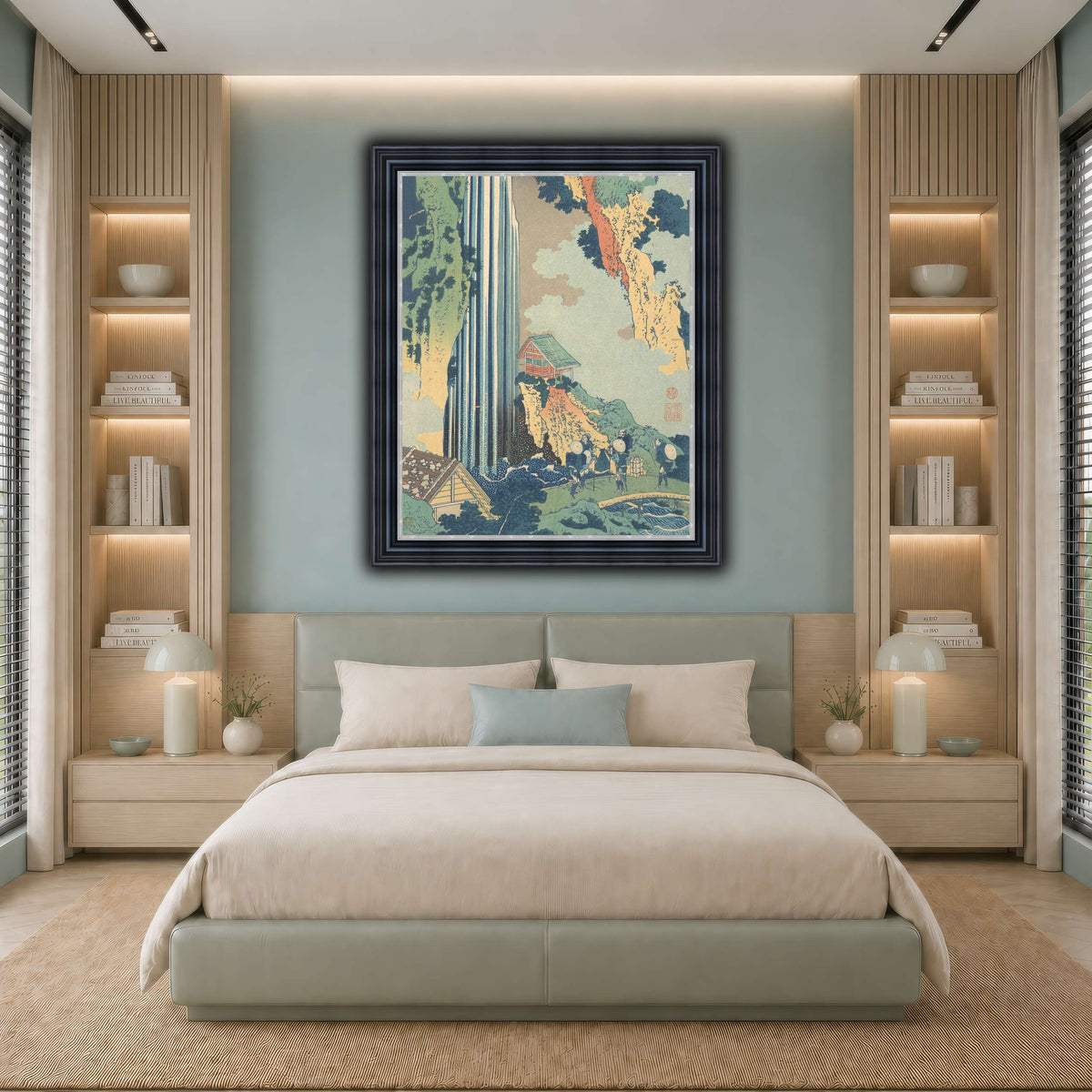 23_Katsushika Hokusai cool-bedroom