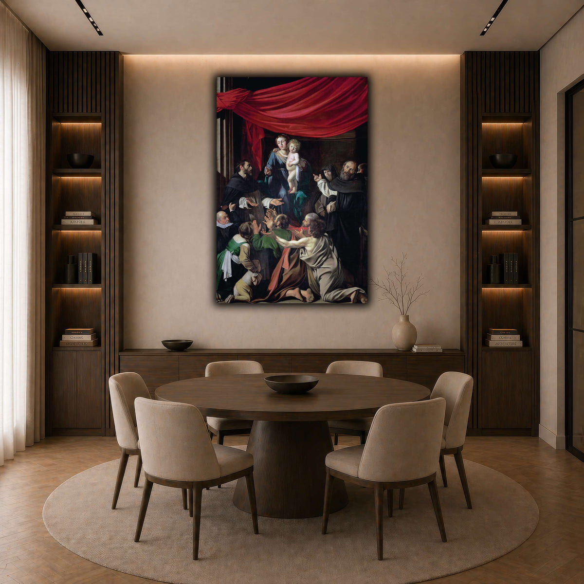 23 dark neutral-dining room