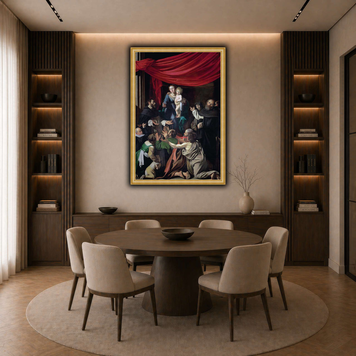 23 dark neutral-dining room