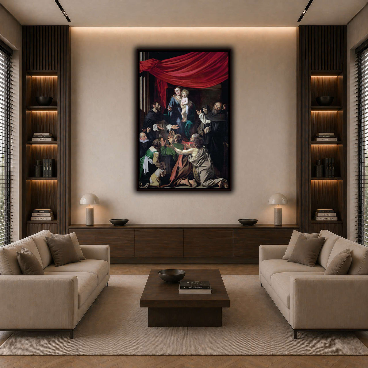 23 dark neutral-living room