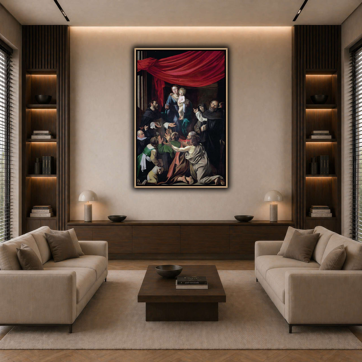 23 dark neutral-living room
