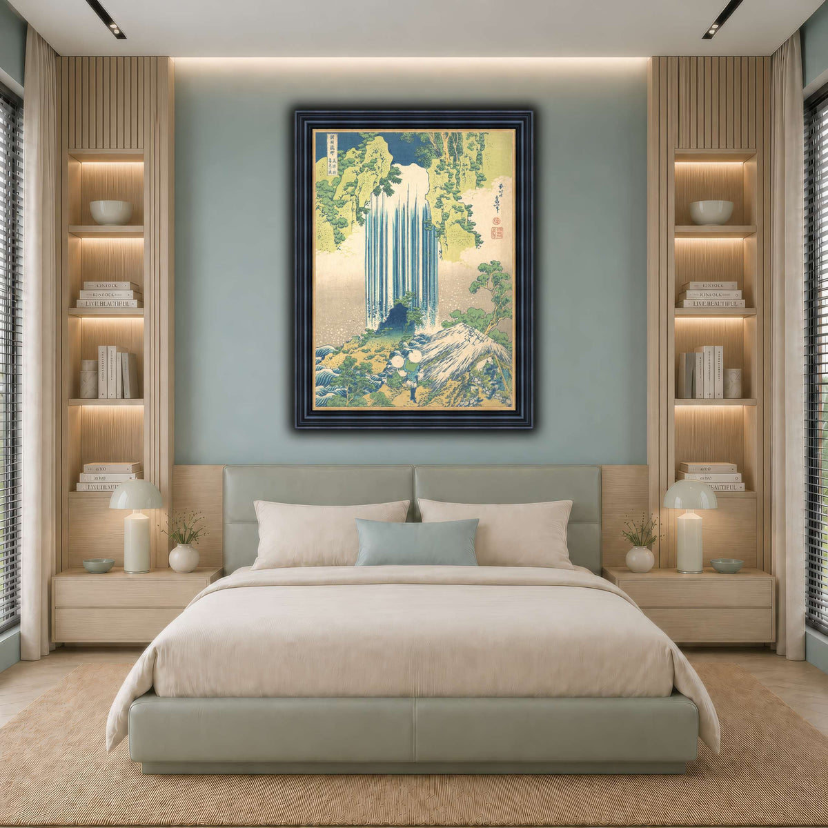 24_Katsushika Hokusai cool-bedroom
