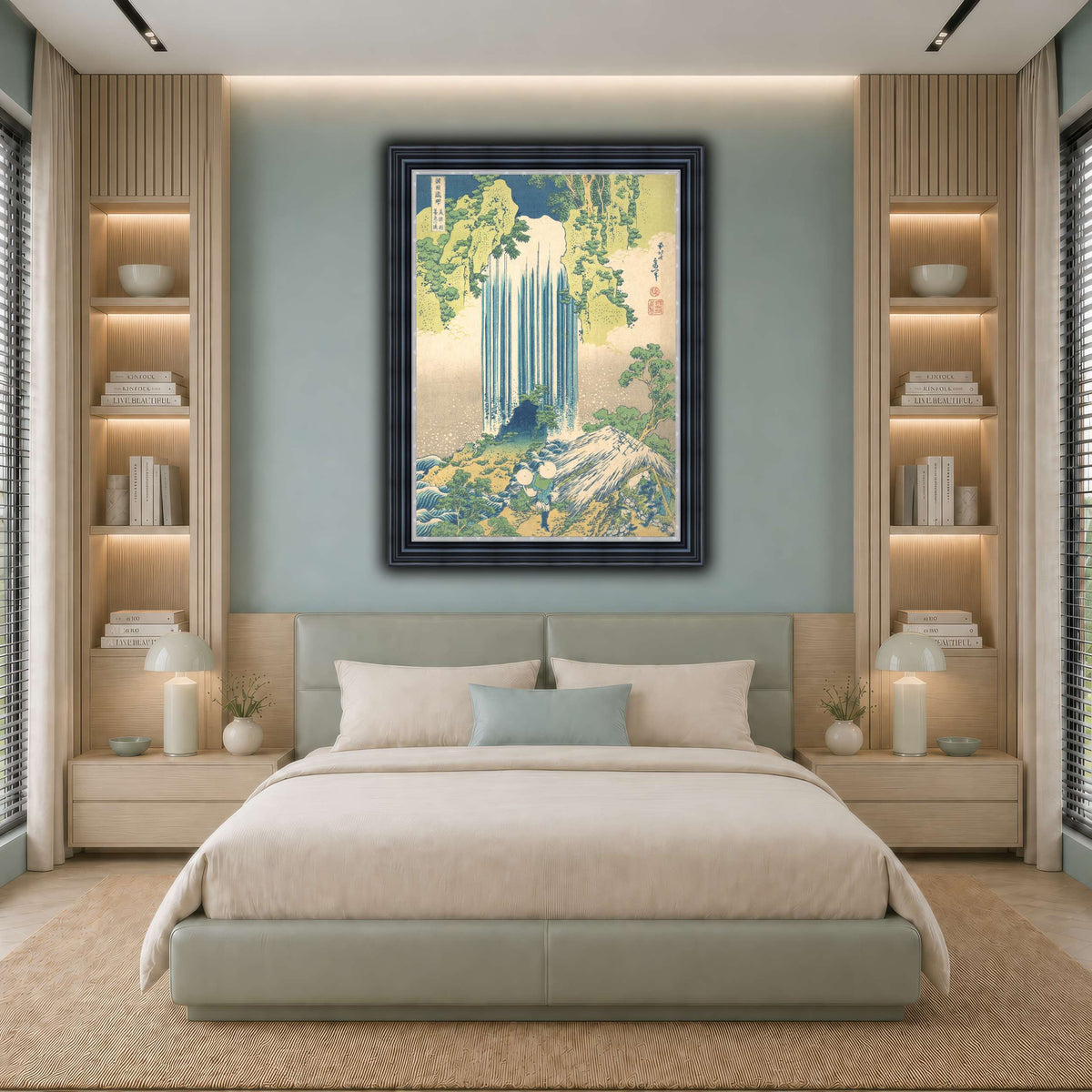24_Katsushika Hokusai cool-bedroom