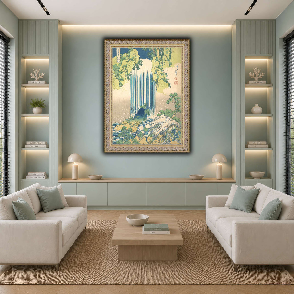 24_Katsushika Hokusai cool-living room