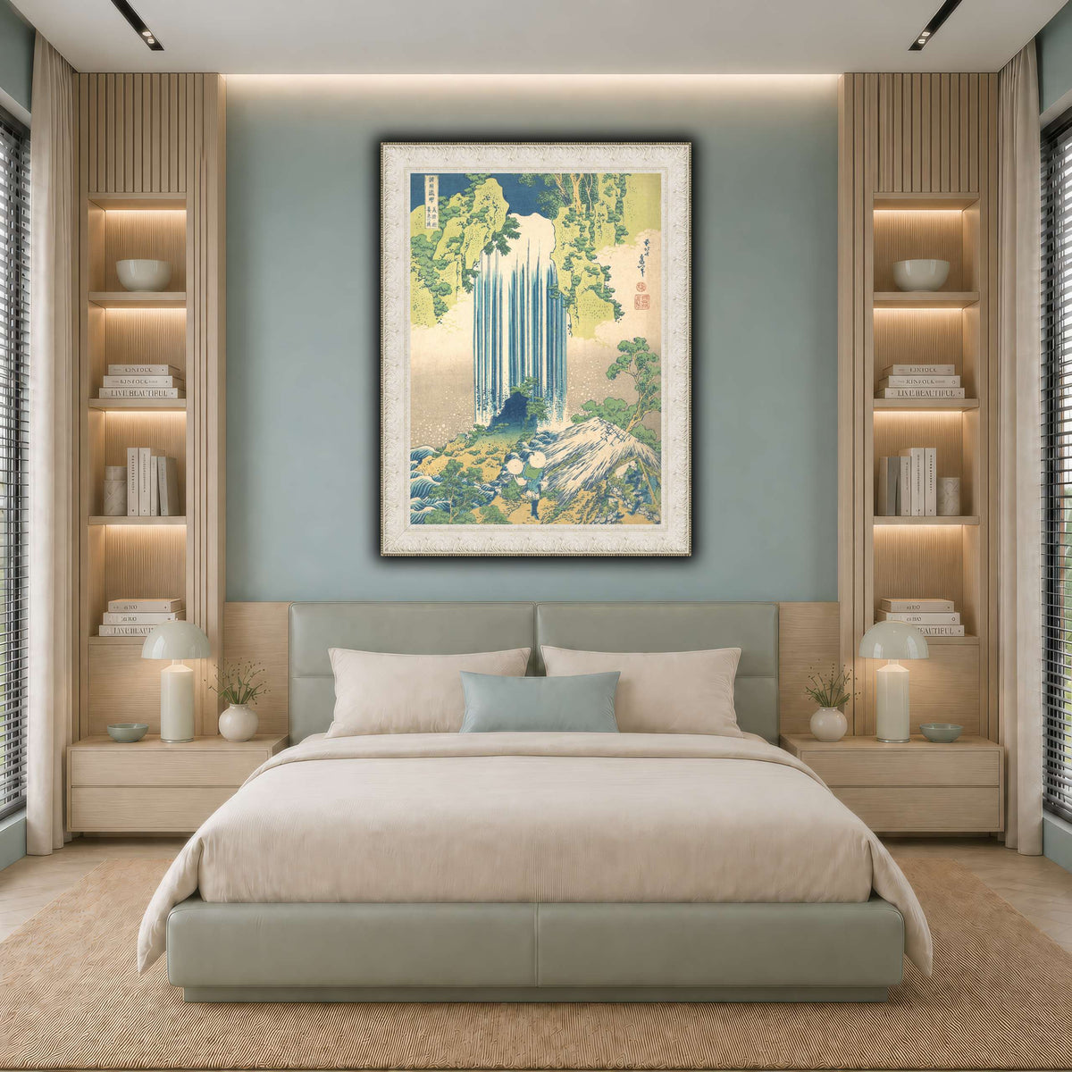 24_Katsushika Hokusai cool-bedroom