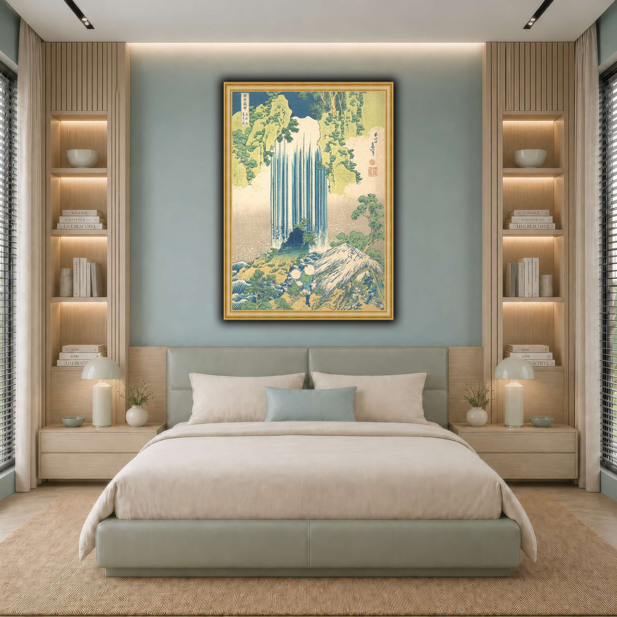 24_Katsushika Hokusai cool-bedroom