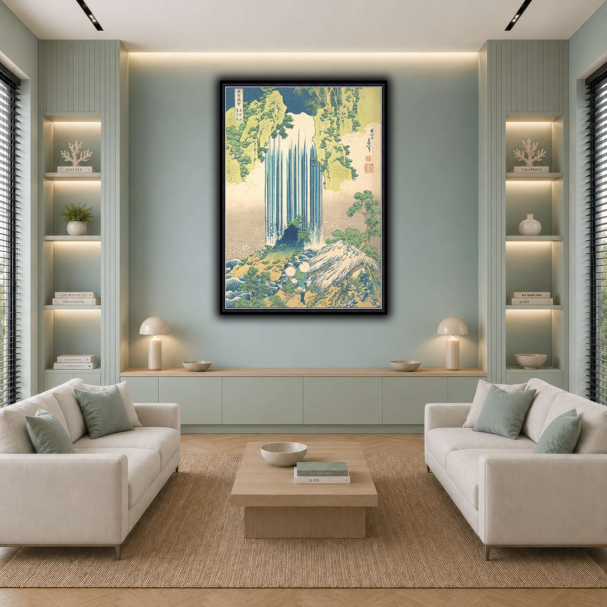 24_Katsushika Hokusai cool-living room