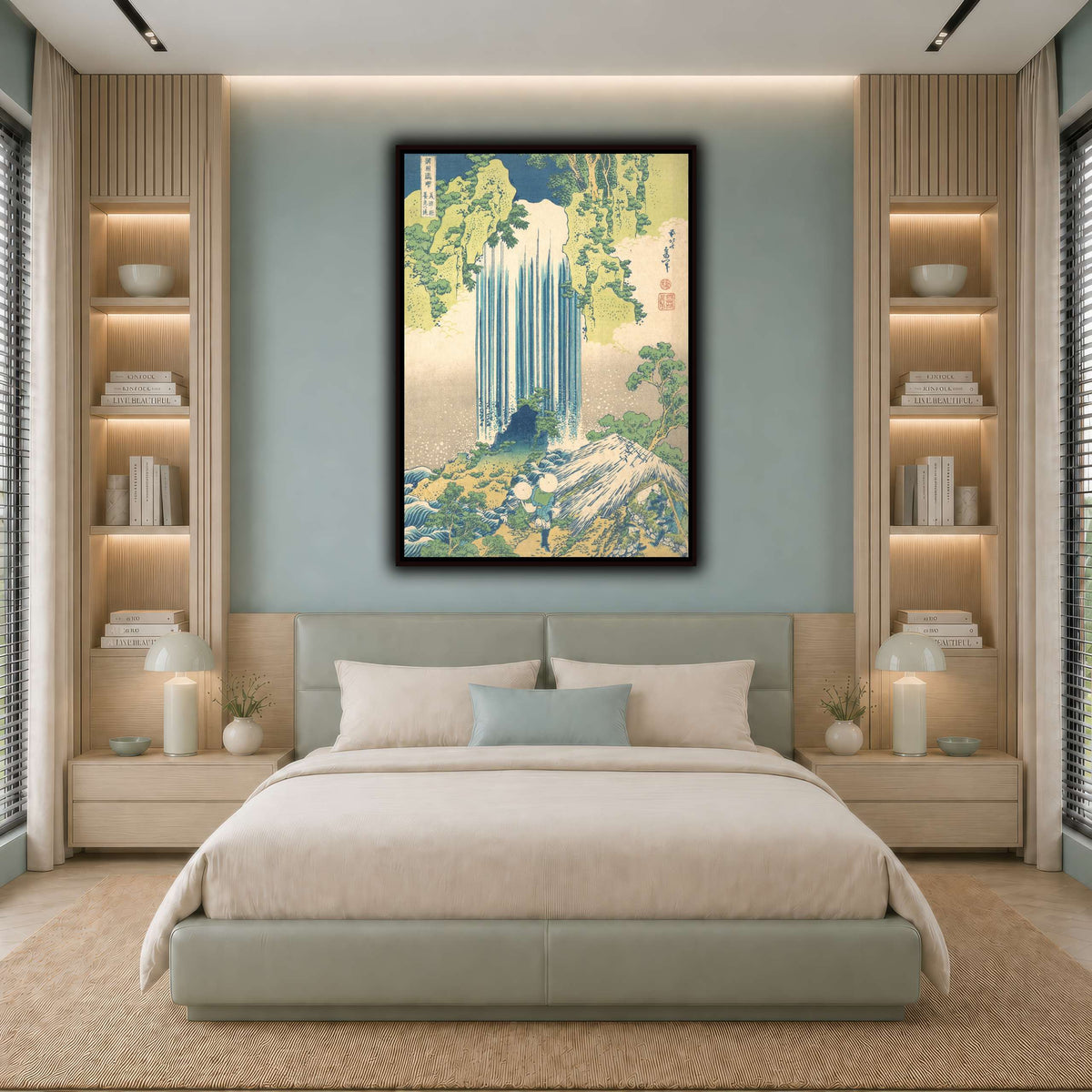 24_Katsushika Hokusai cool-bedroom