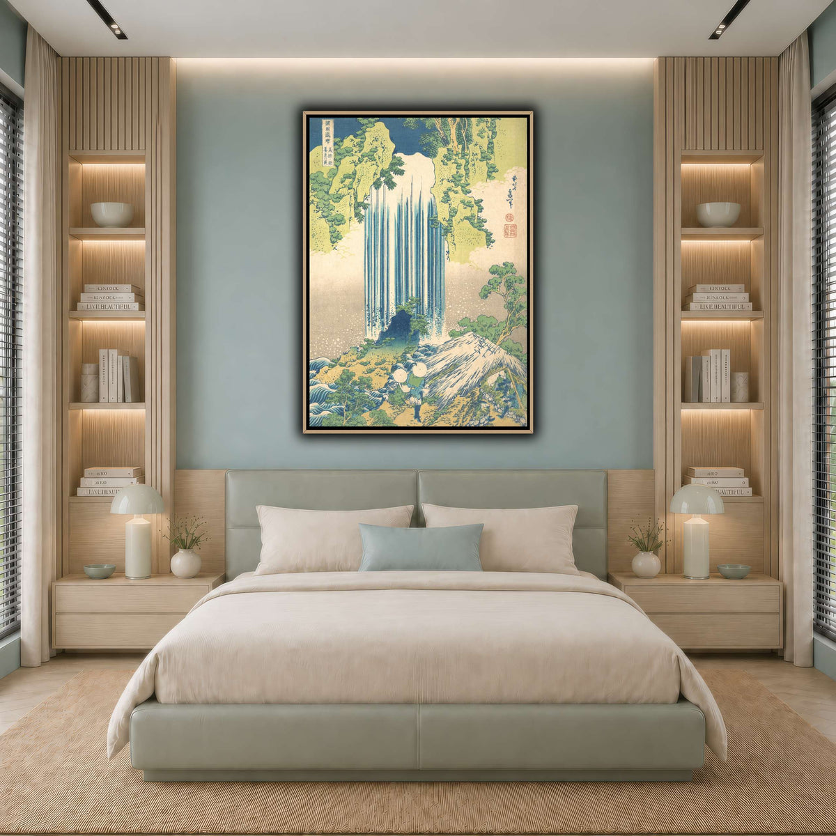 24_Katsushika Hokusai cool-bedroom