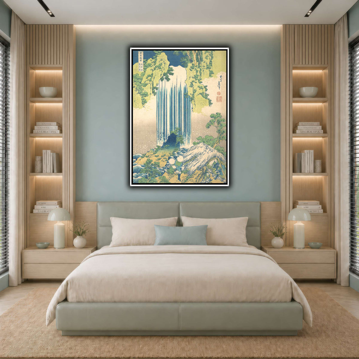 24_Katsushika Hokusai cool-bedroom