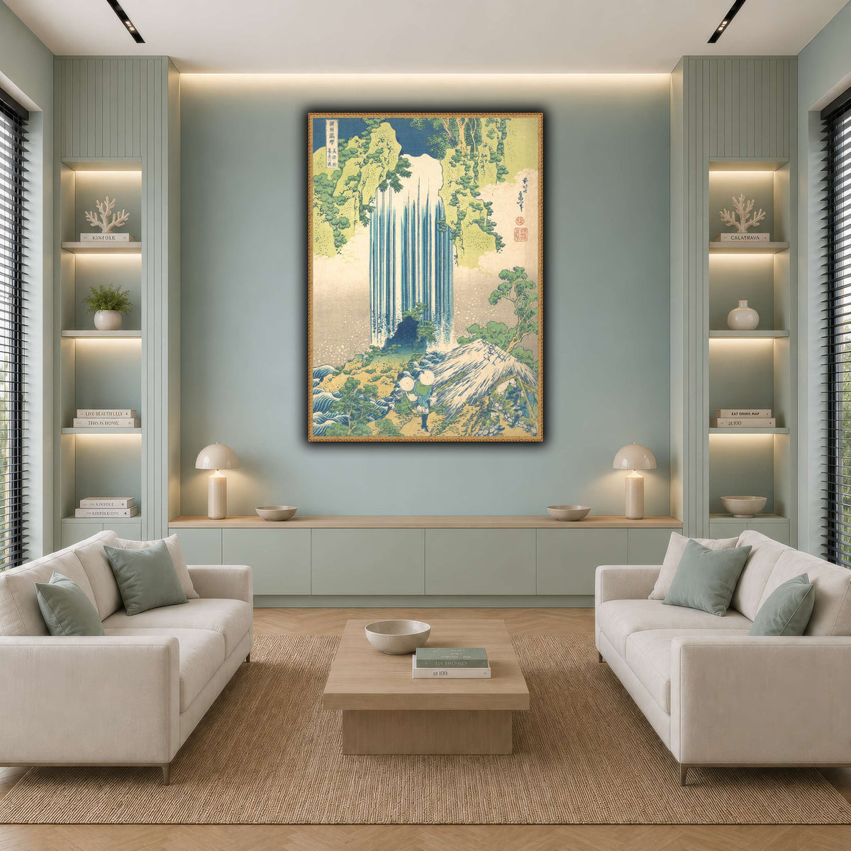 24_Katsushika Hokusai cool-living room