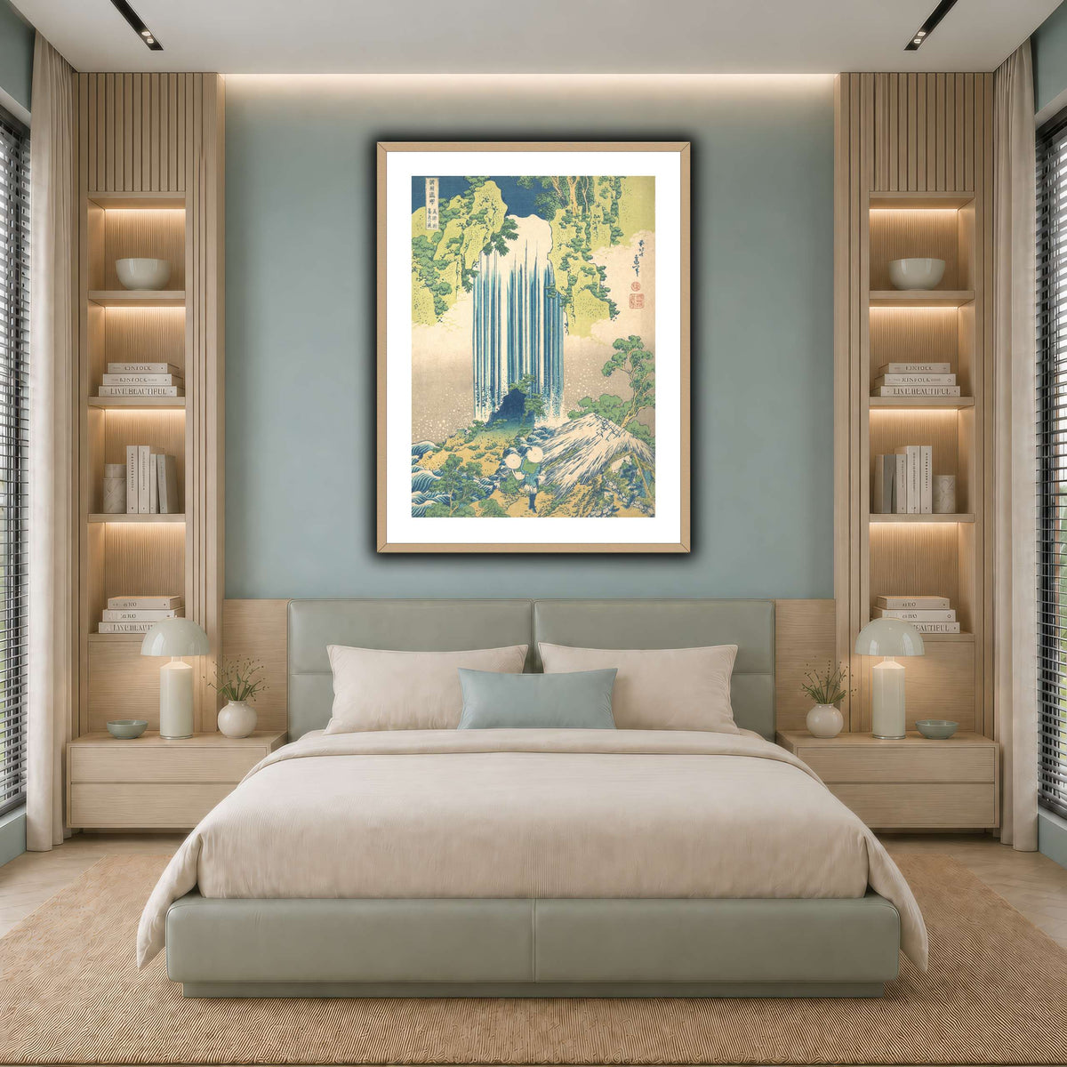 24_Katsushika Hokusai cool-bedroom