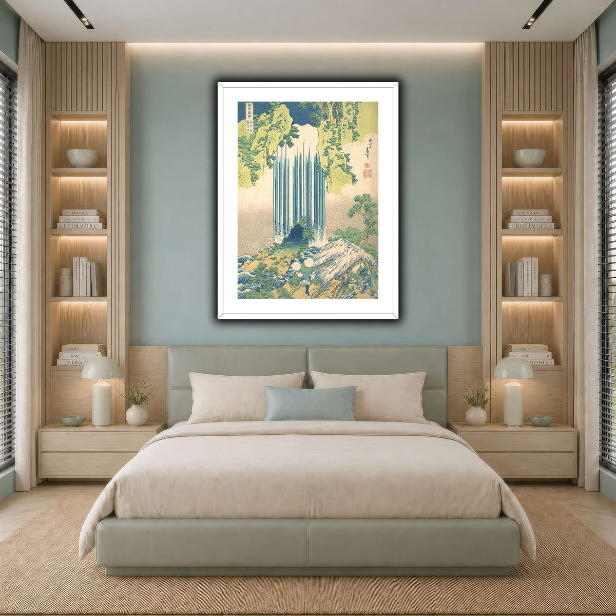 24_Katsushika Hokusai cool-bedroom