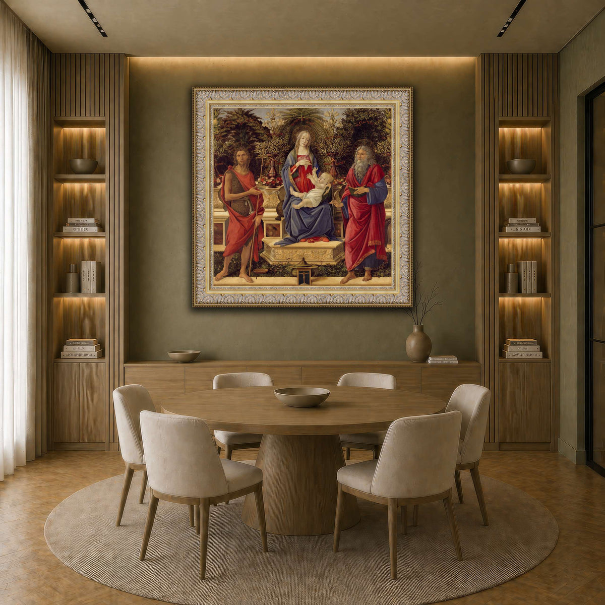 24 earth-dining room
