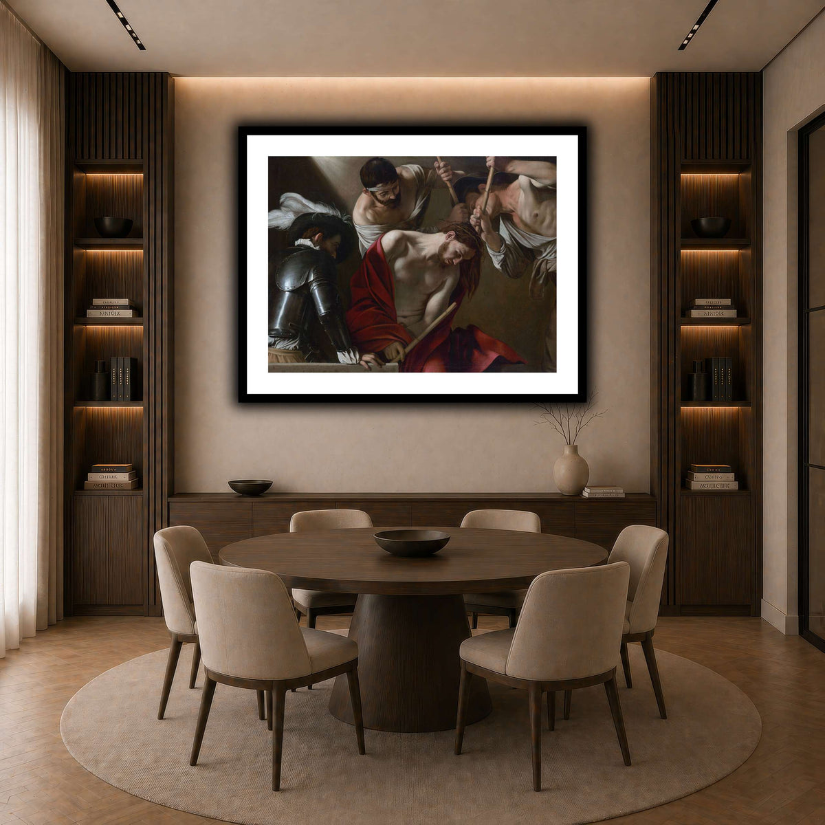 25 dark neutral-dining room