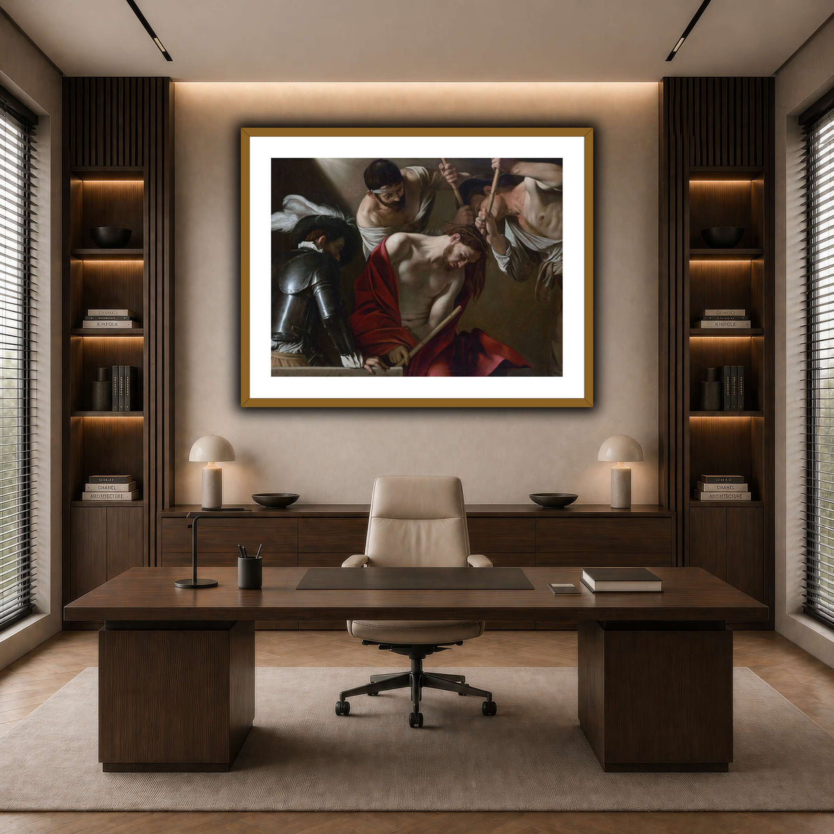 25 dark neutral-office