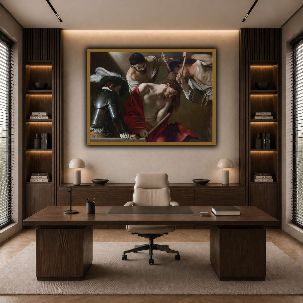 25 dark neutral-office