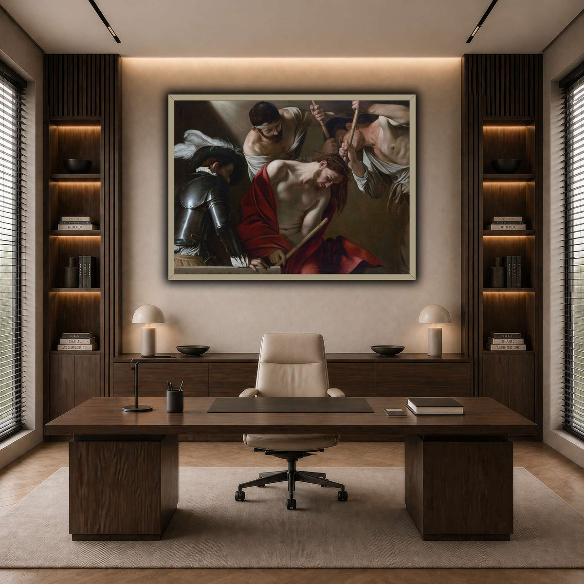 25 dark neutral-office