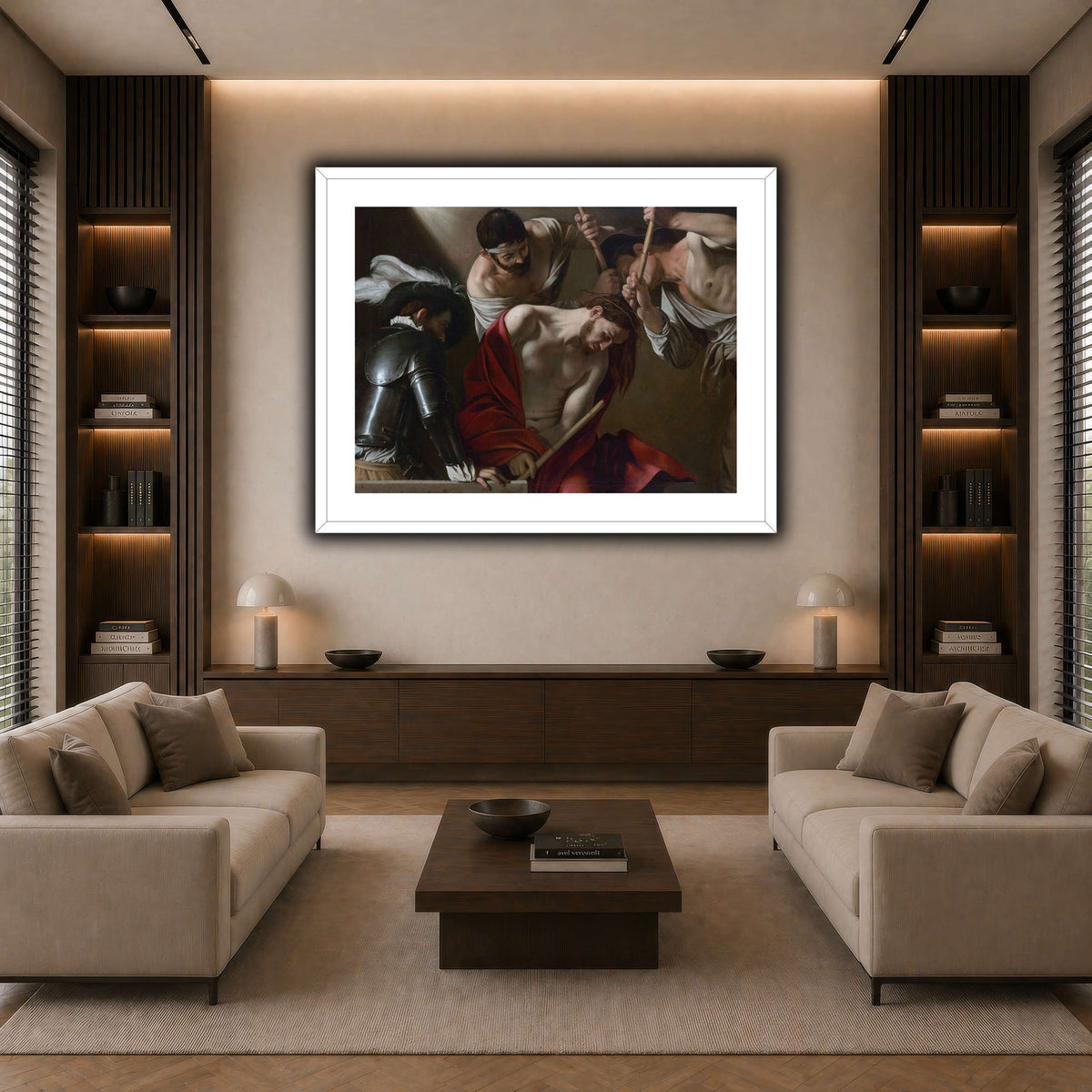 25 dark neutral-living room