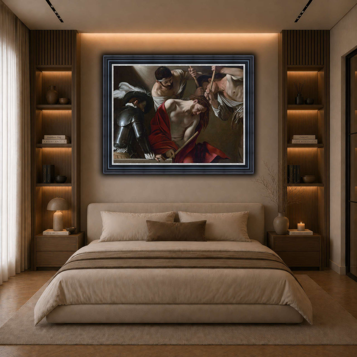 25 dark neutral-bedroom