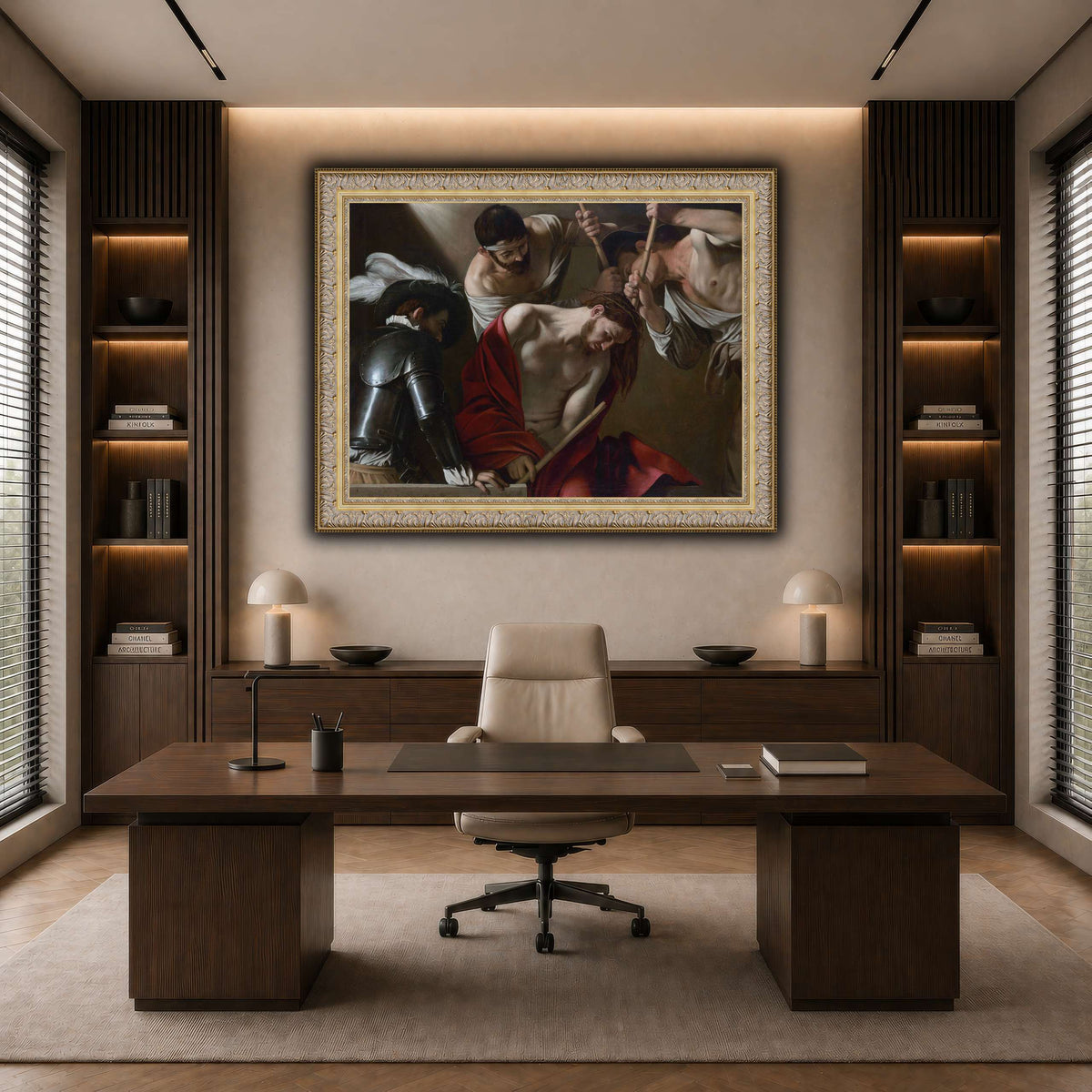 25 dark neutral-office