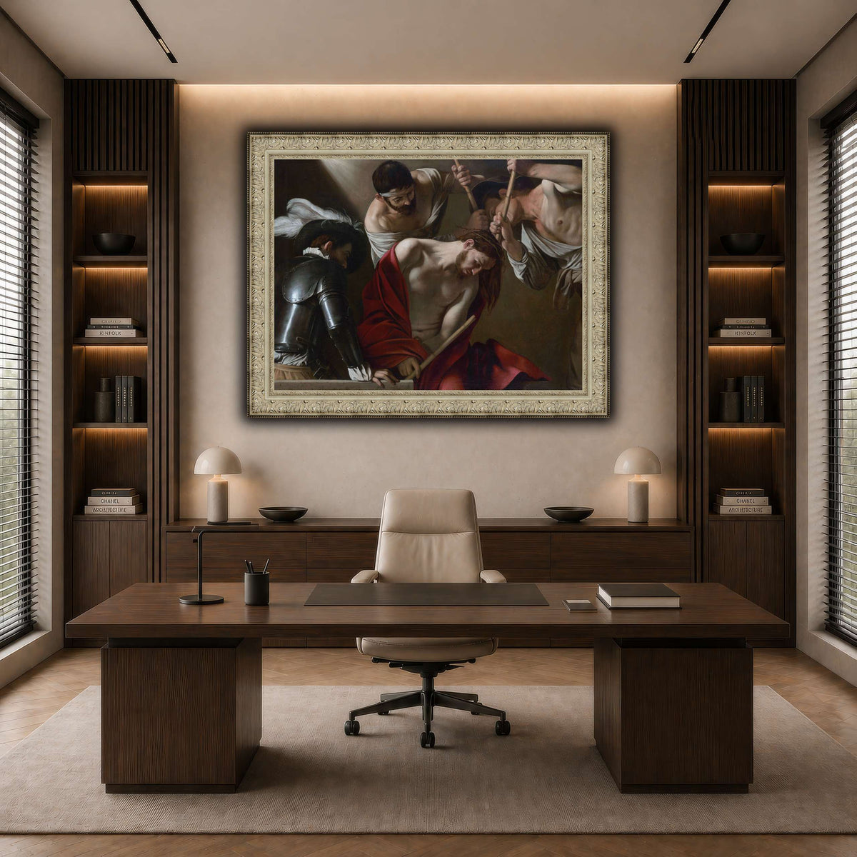 25 dark neutral-office
