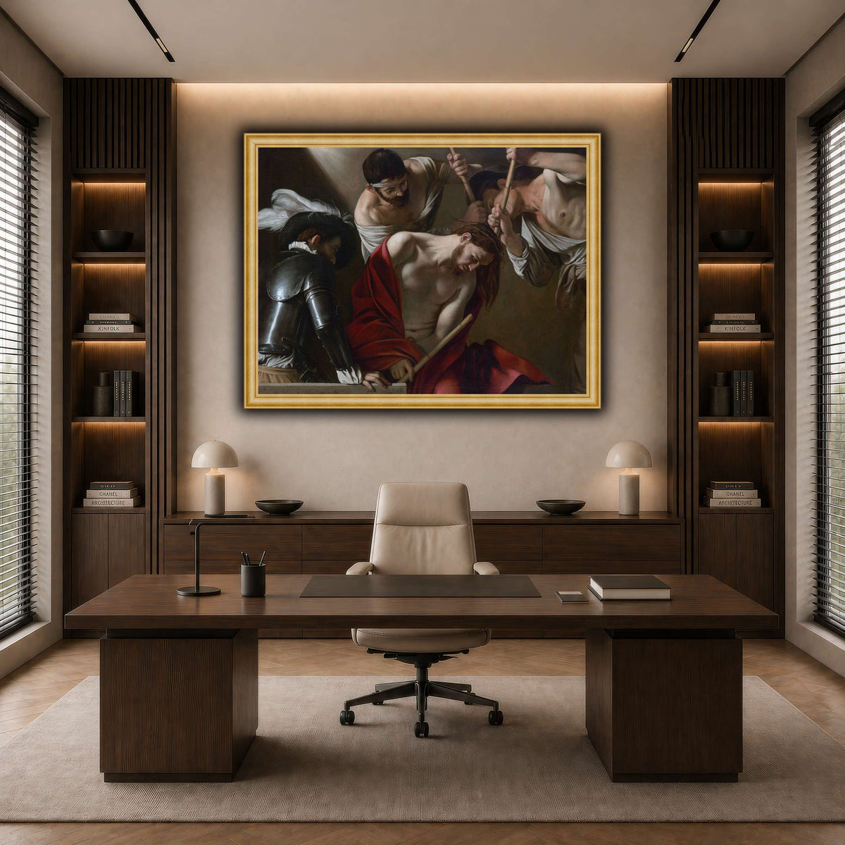 25 dark neutral-office