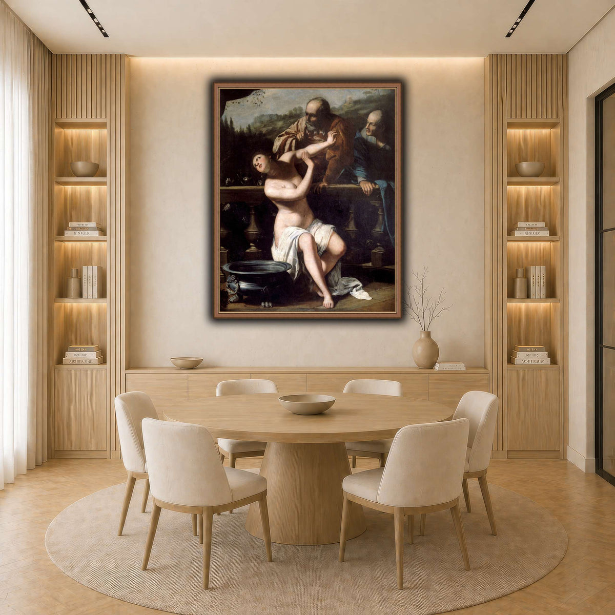 25 light neutral-dining room