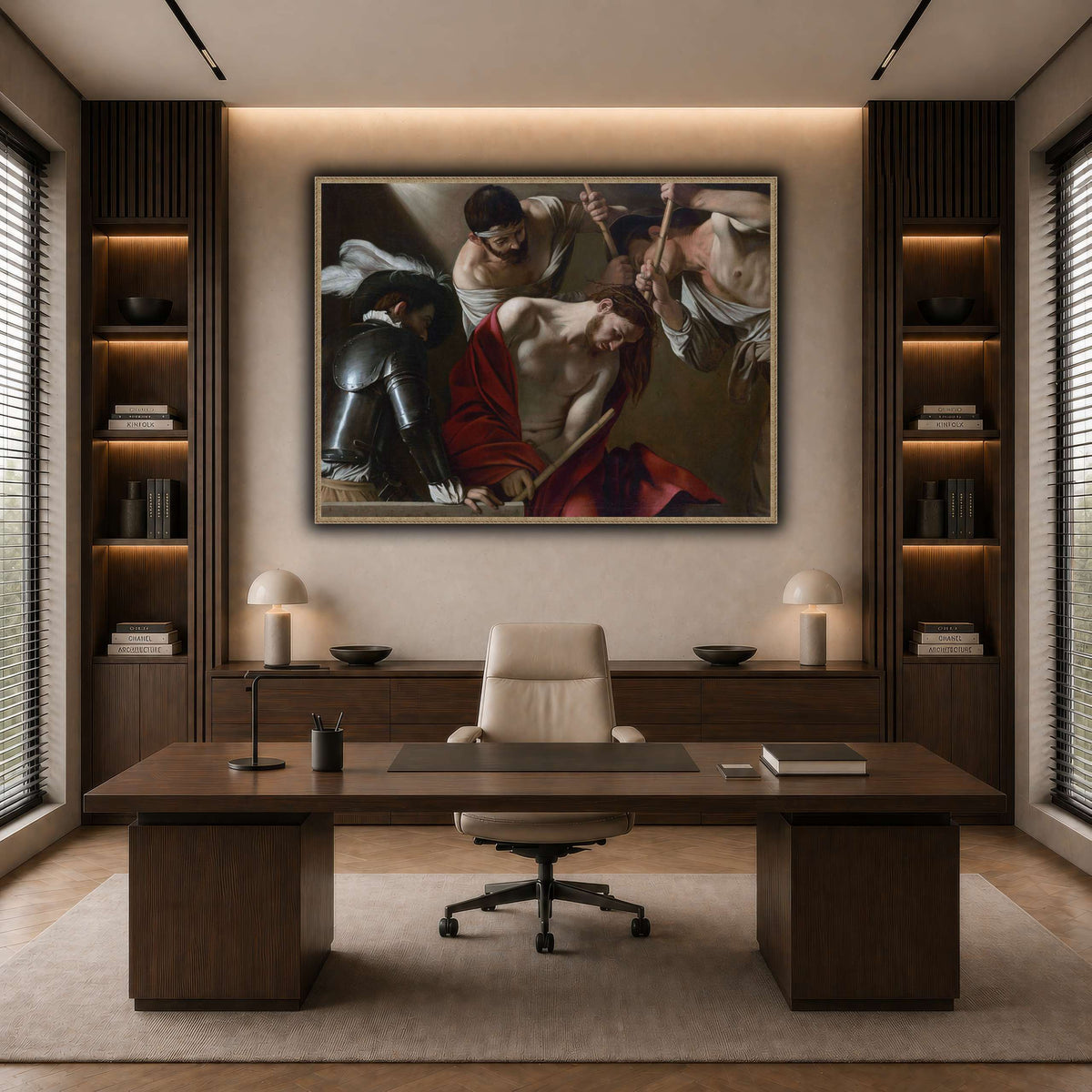 25 dark neutral-office