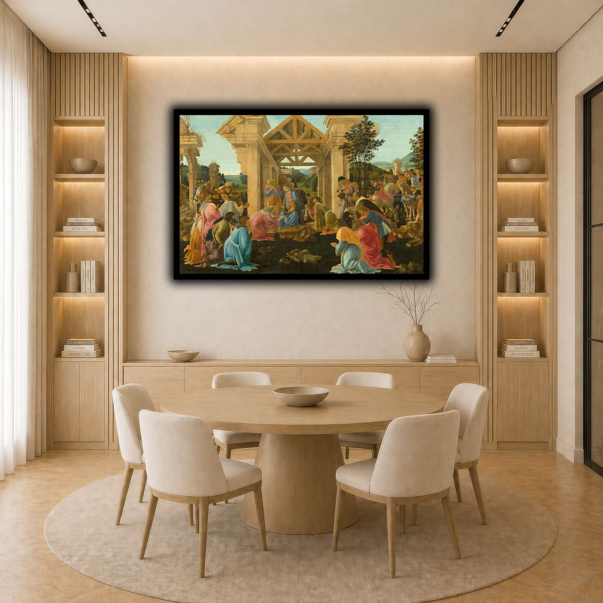 28 light neutral-dining room