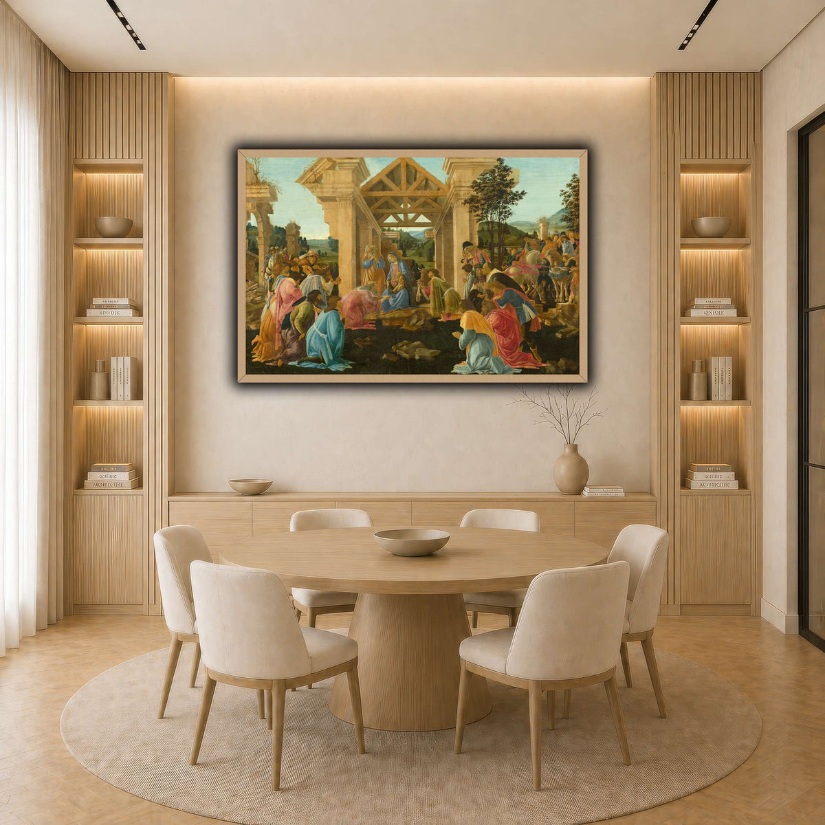 28 light neutral-dining room