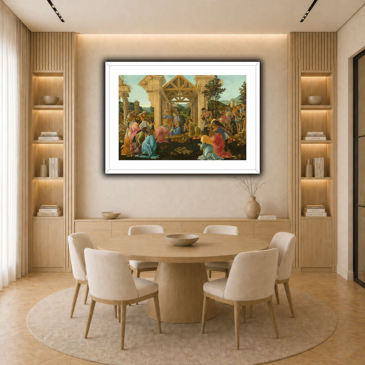 28 light neutral-dining room