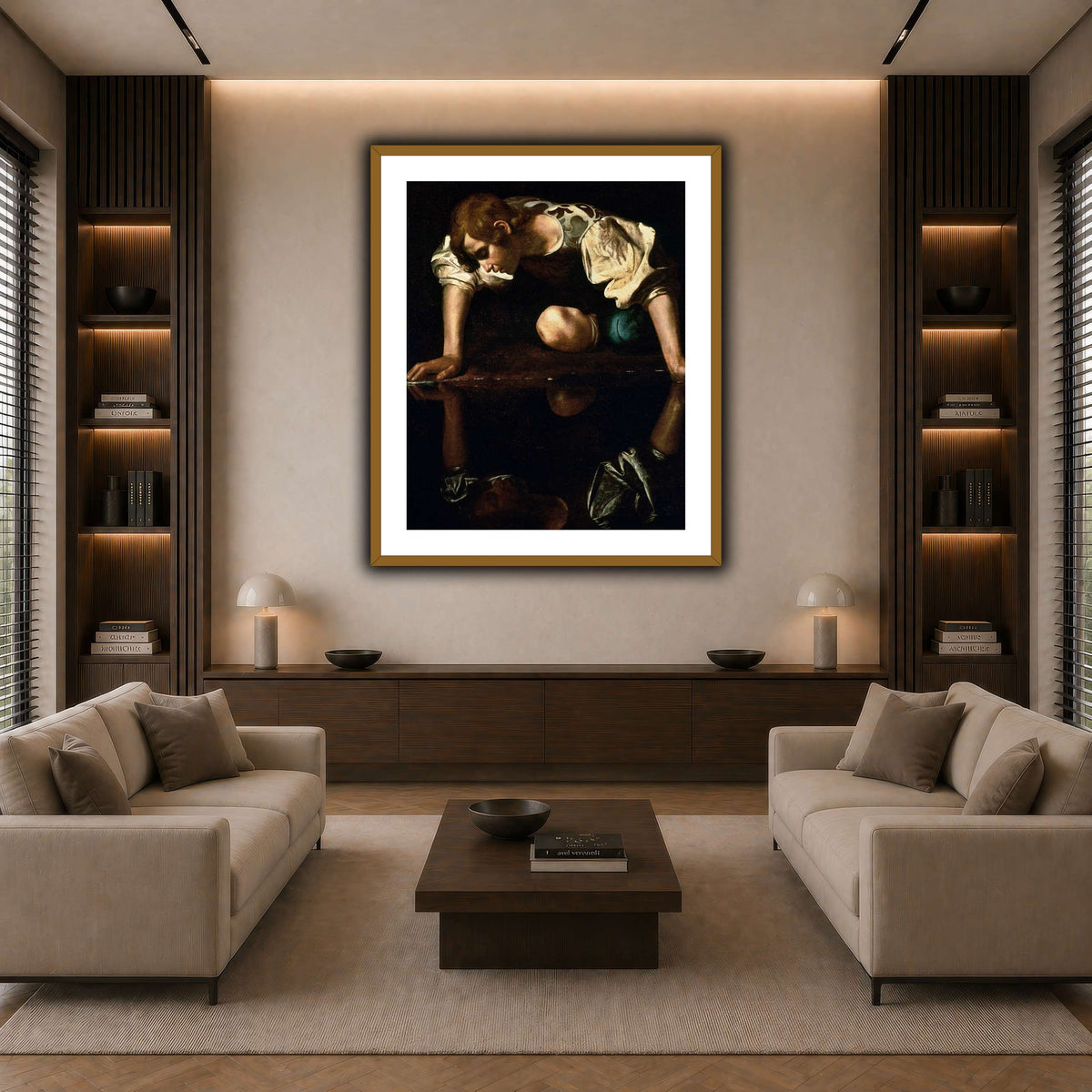 28 dark neutral-living room