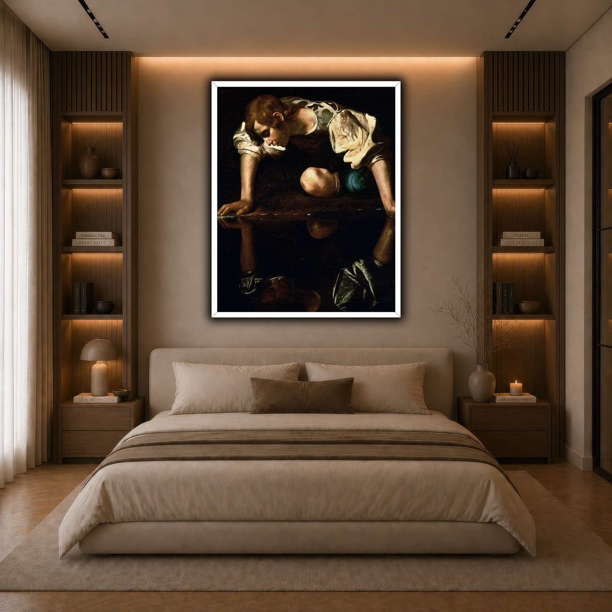 28 dark neutral-bedroom