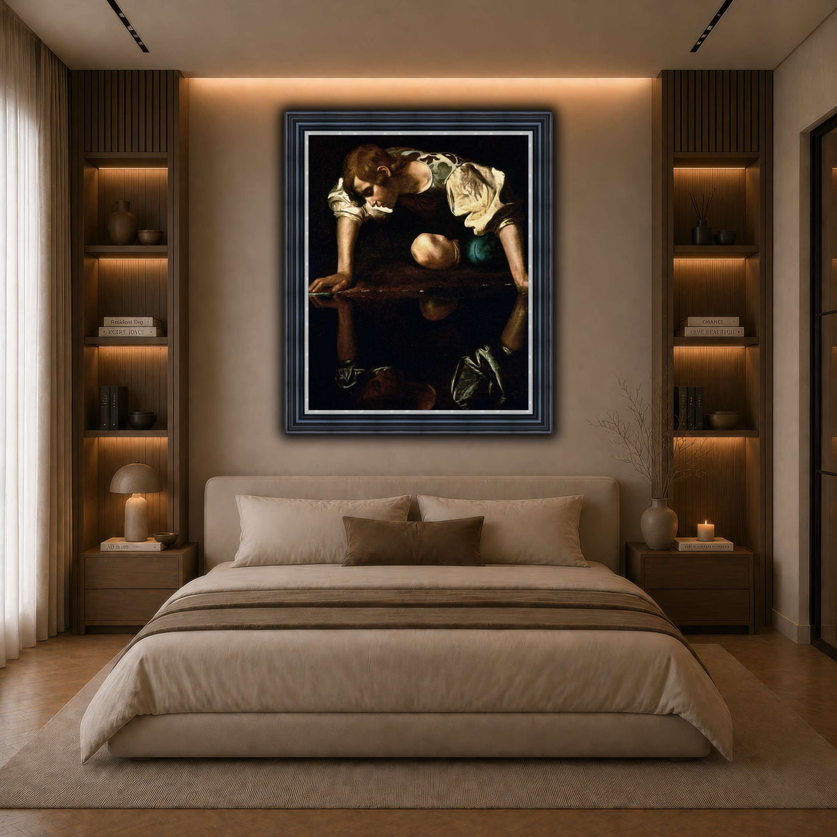 28 dark neutral-bedroom