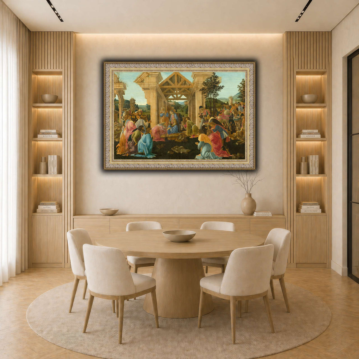 28 light neutral-dining room