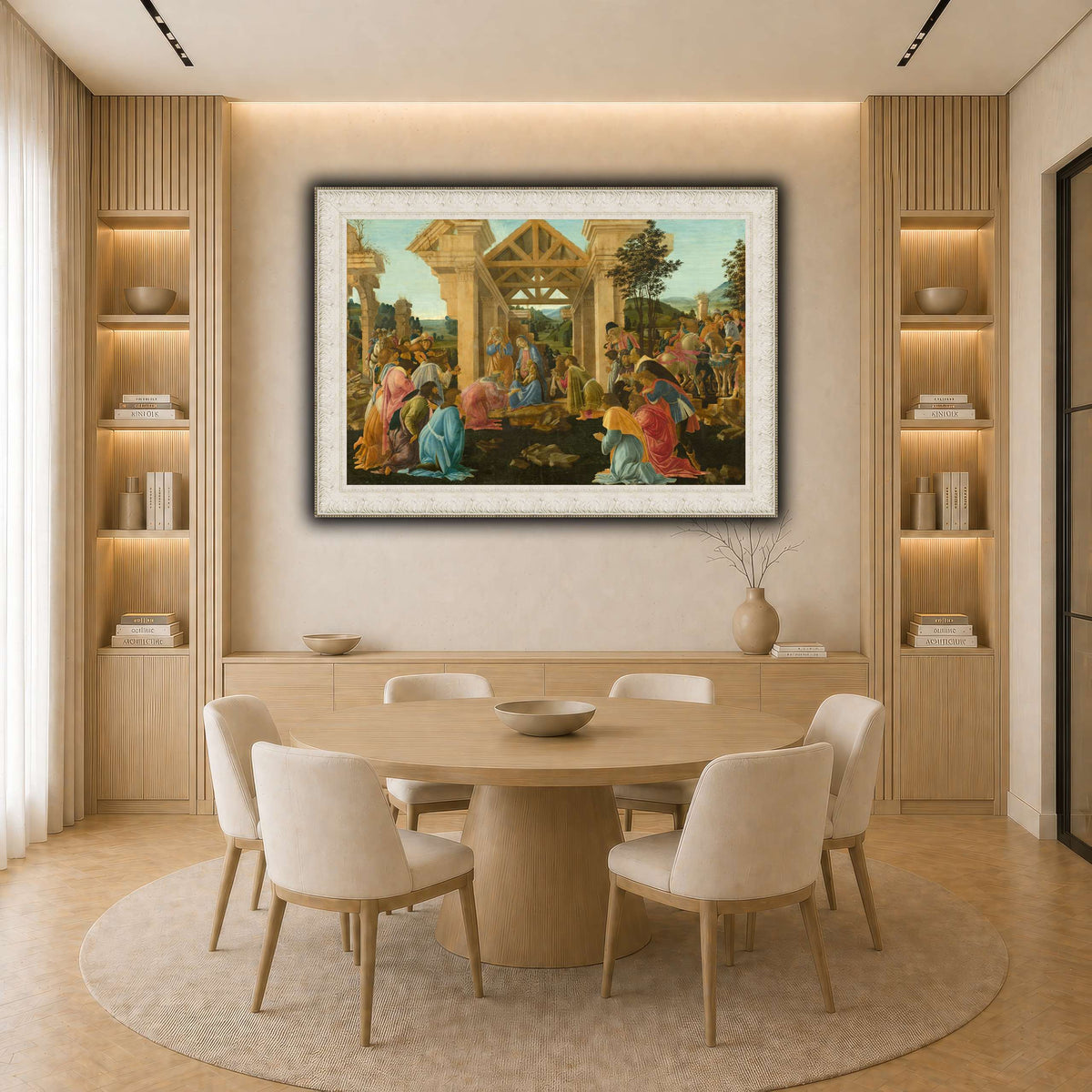 28 light neutral-dining room