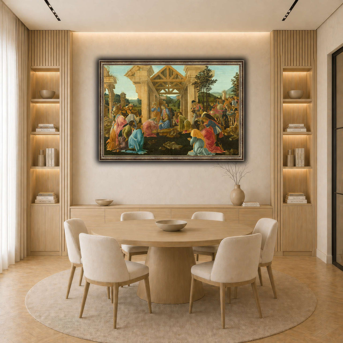 28 light neutral-dining room