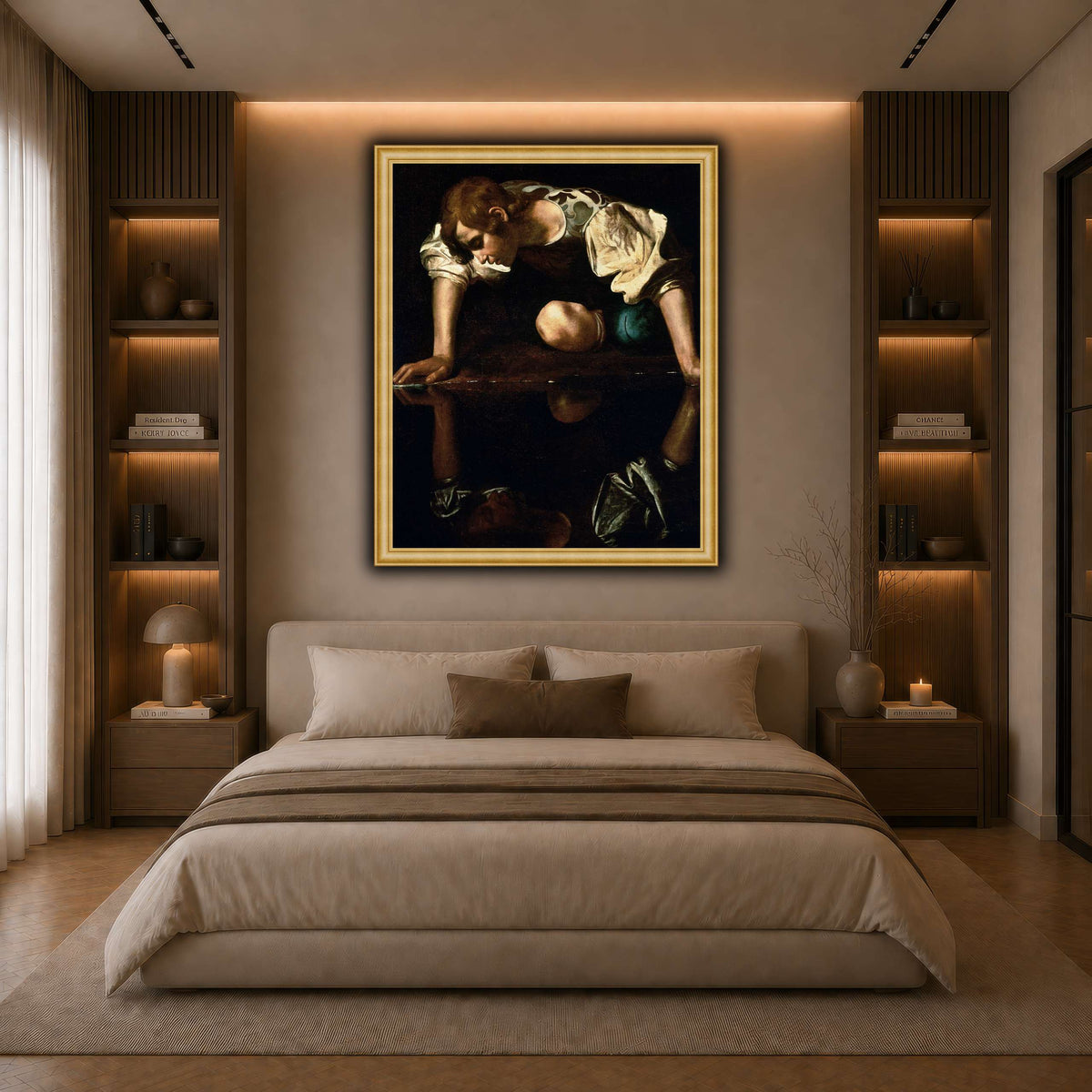 28 dark neutral-bedroom