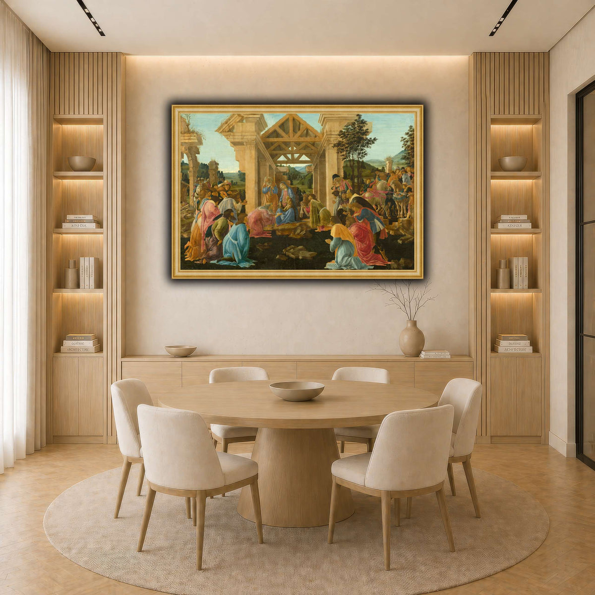 28 light neutral-dining room