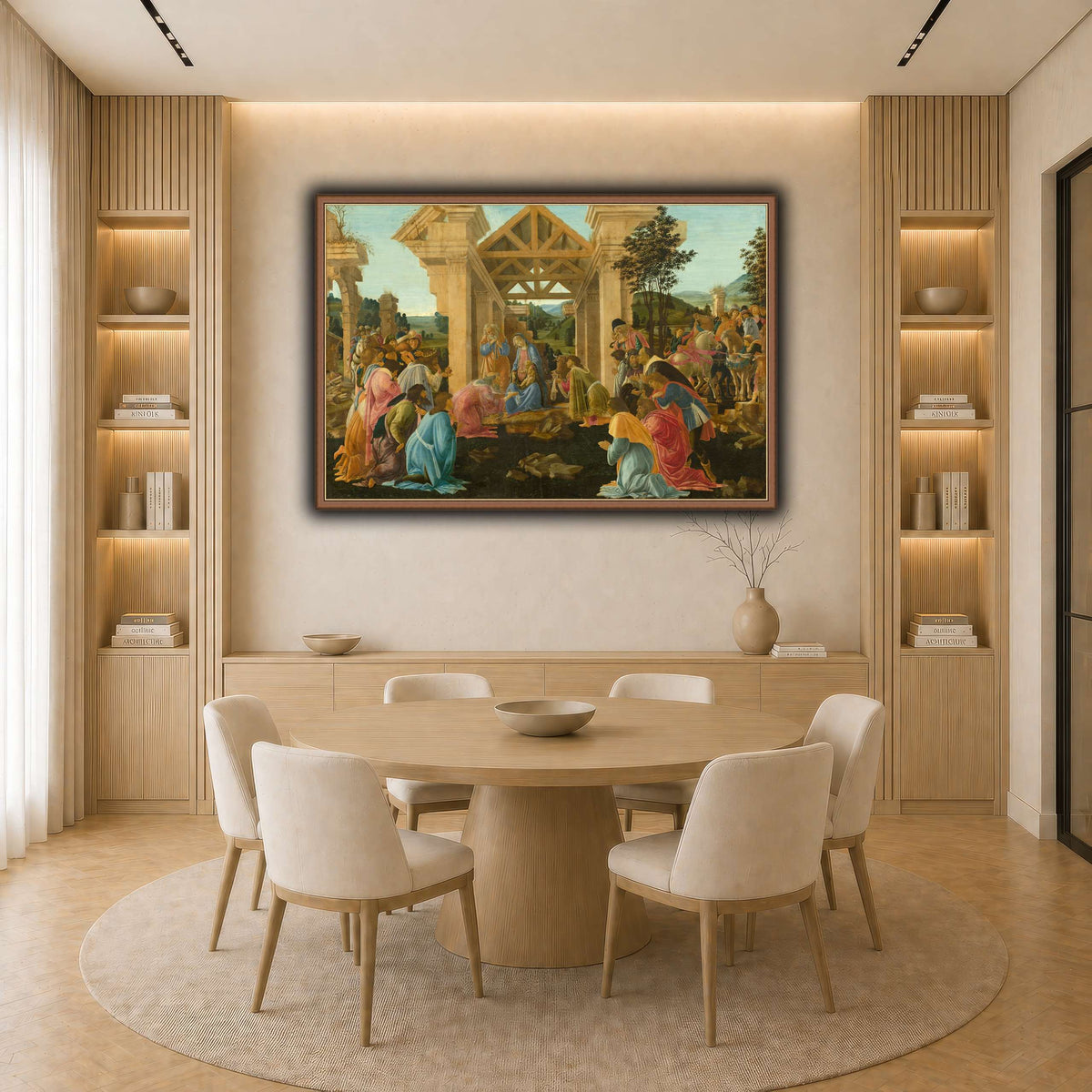 28 light neutral-dining room
