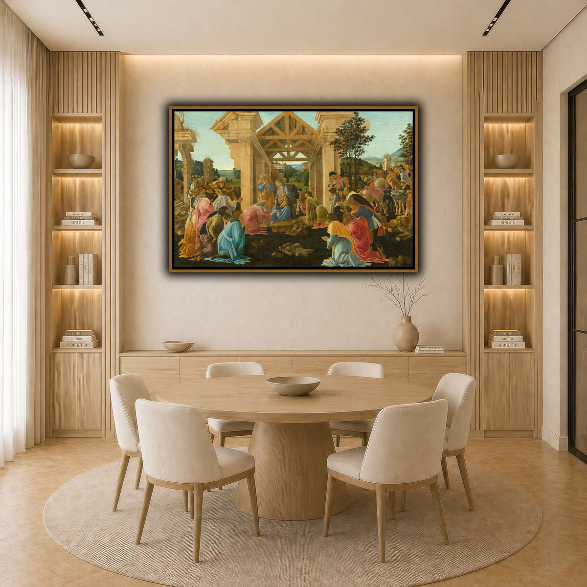 28 light neutral-dining room