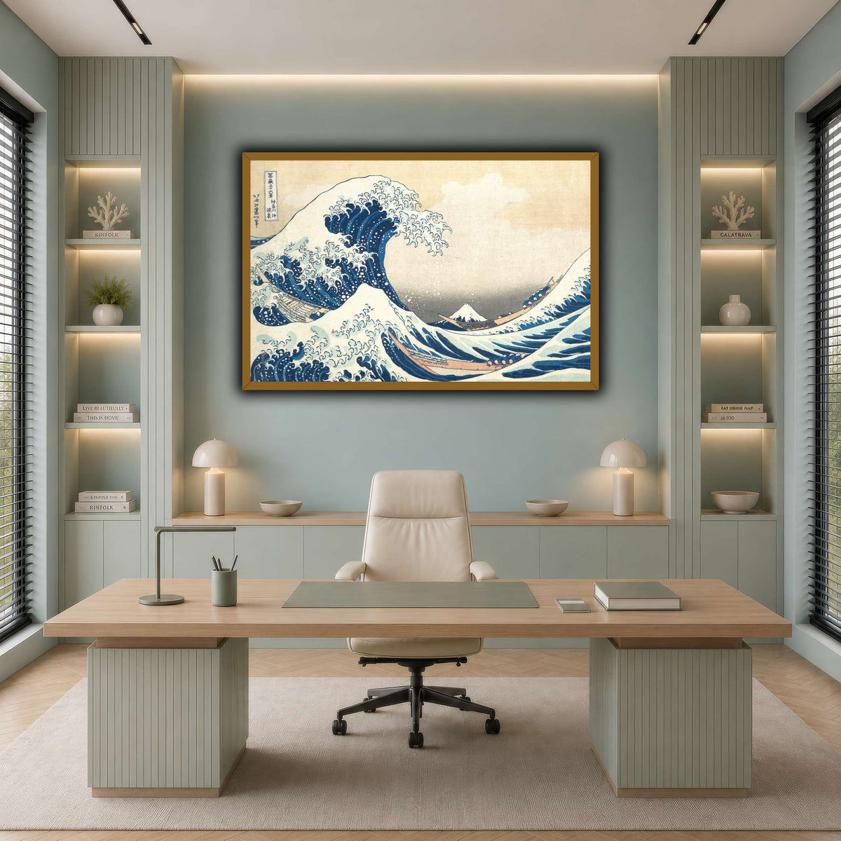 2_Katsushika Hokusai cool-office